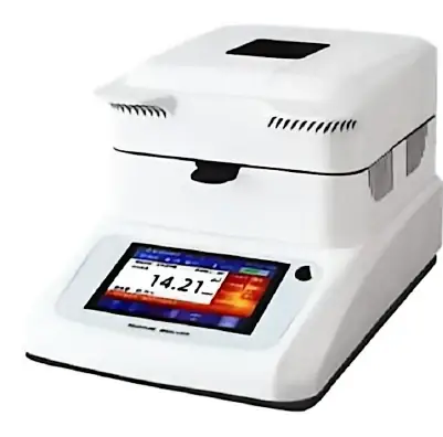 Halogen moisture meter