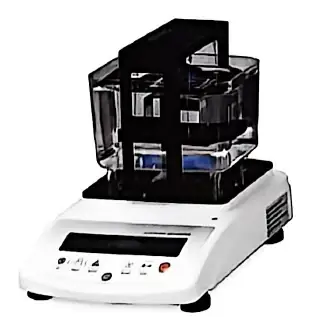 Digital display solid density meter