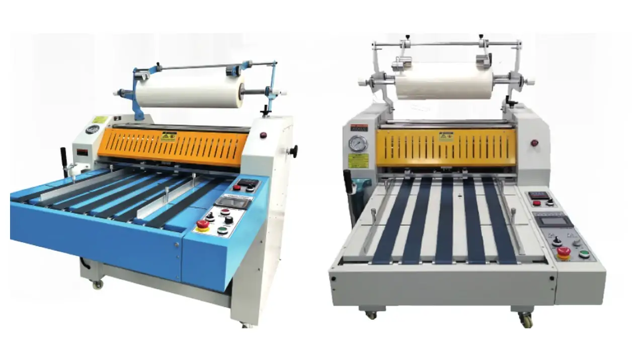 High-speed hydraulic laminating machine product pictures