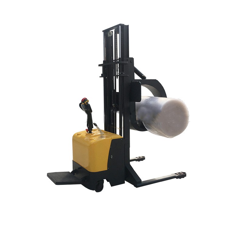 Semi-electric manual-push clamp